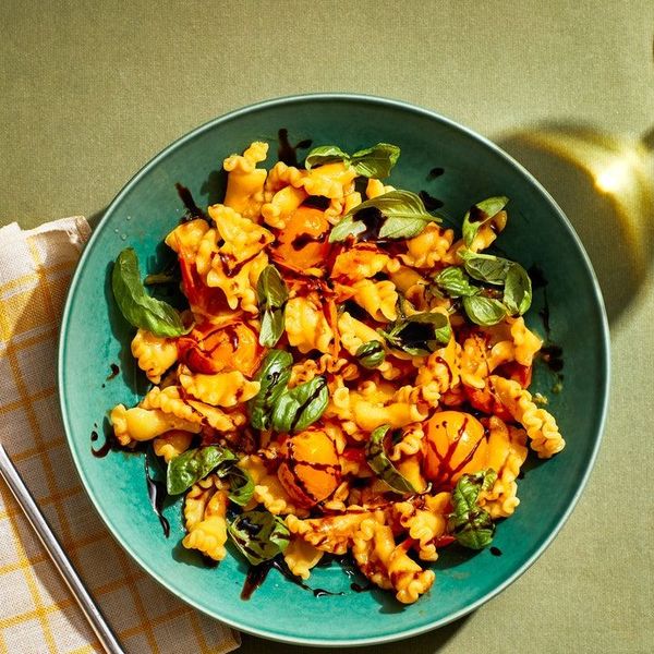 Tangy Balsamic Pasta With Sungold Tomatoes