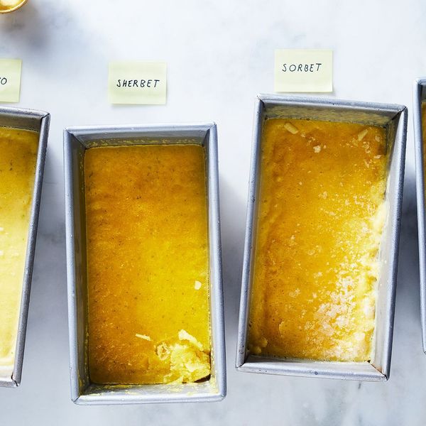 No-Churn Mango Sherbet (Sorbet, Frozen Yogurt, or Ice Cream!)