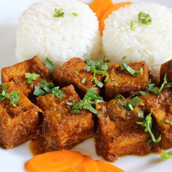 Fried Tofu With Thai Special Sauce