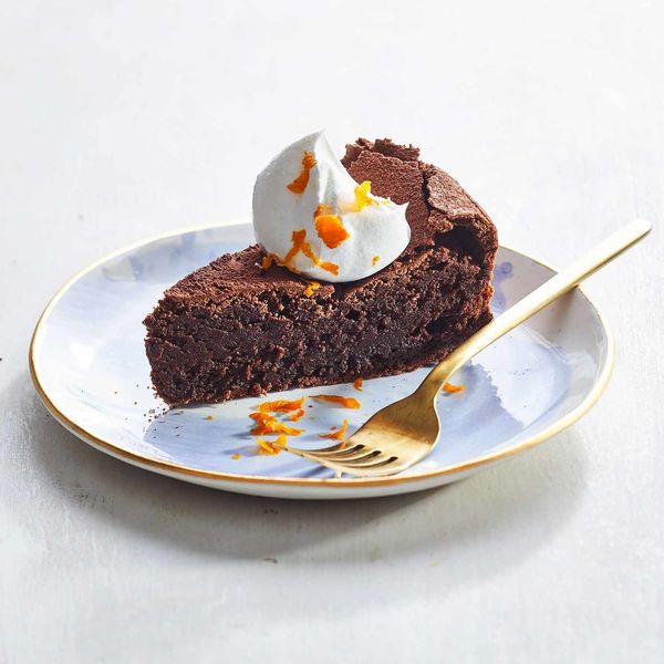 Flourless Chocolate Cake with Orange