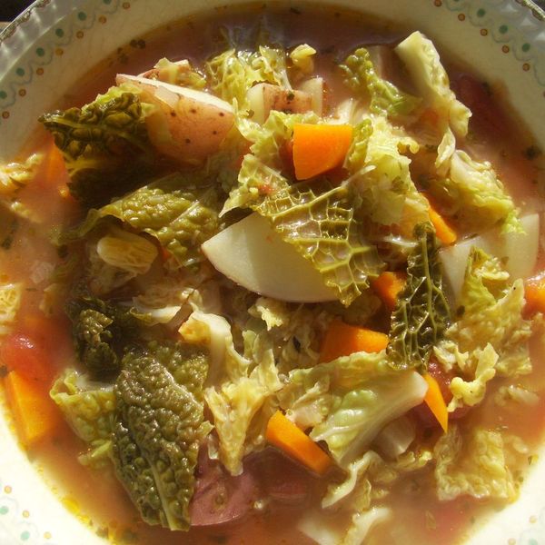 Savoy Cabbage Soup – Čušpajz od kelja