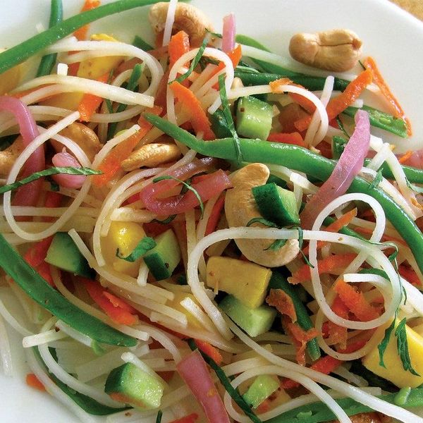 Coconut-Mango Rice Noodle Salad
