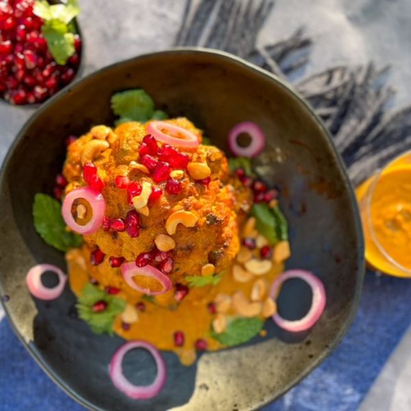 Cauliflower in Korma Sauce