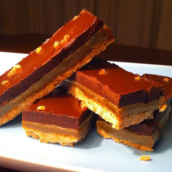 Earl Grey and Five Spice Millionaire’s Shortbread