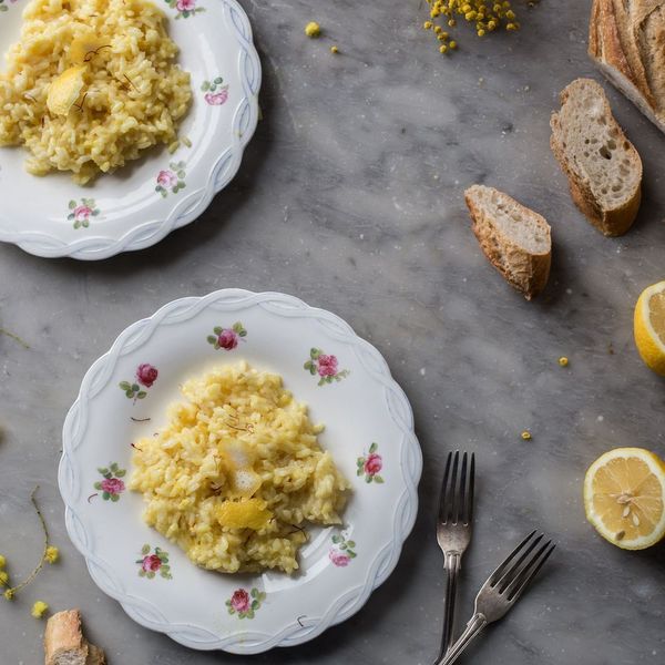 Lemon and Saffron Risotto