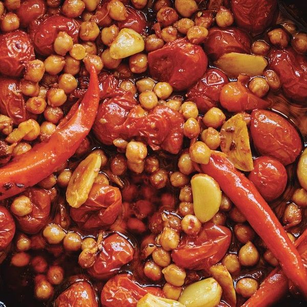 Confit Tandoori Chickpeas