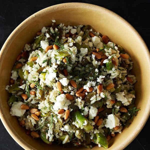 Grape Leaves with Rice Pilaf