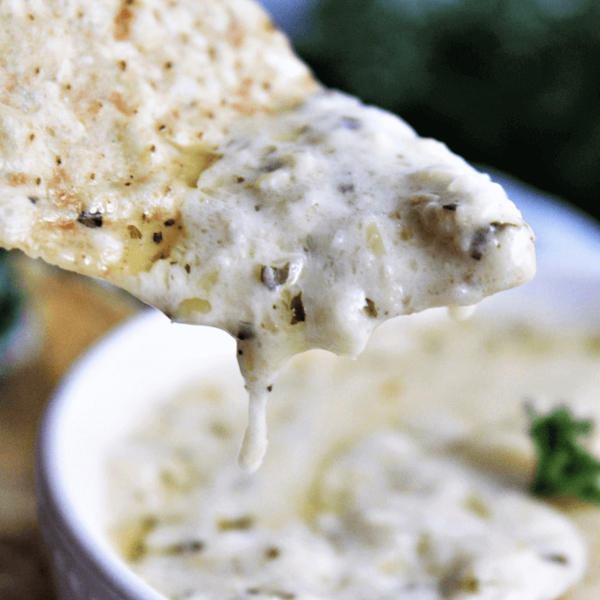 Easy Vegan Artichoke Dip