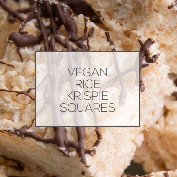 Vegan Rice Krispie Squares