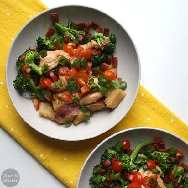 Vegan Loaded Baked Potato Bowls