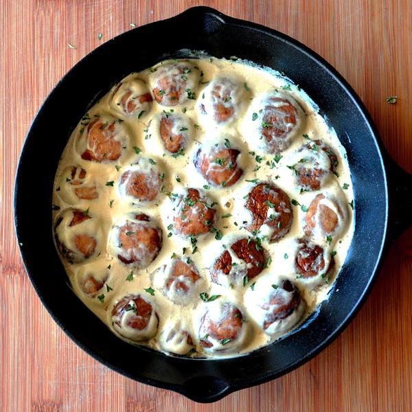 Mushroom Stroganoff {Vegan}