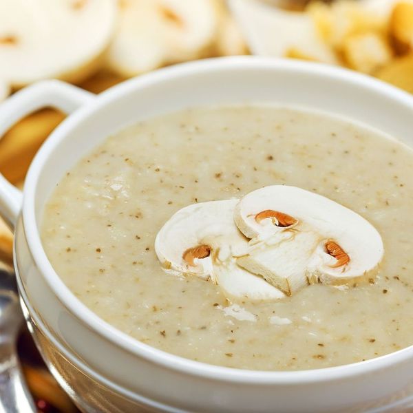 Vegan Cream of Mushroom Soup