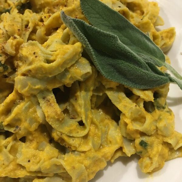 Vegan Pumpkin Pasta