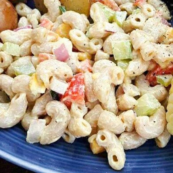 Creamy Vegan Pasta Salad