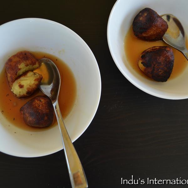Sweet Potato Gulab Jamuns (Vegan, Paleo)