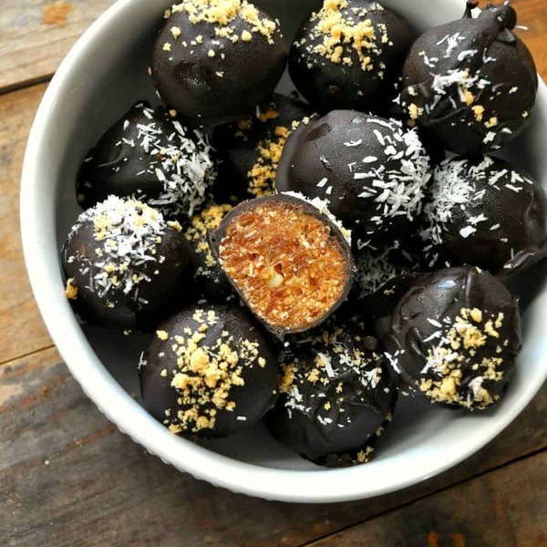 Vegan Magic Bar Truffles