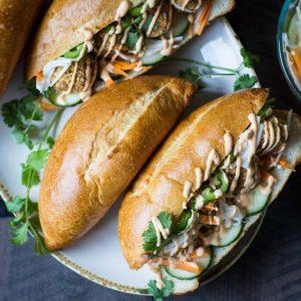 Vegan Meatball Bahn Mi