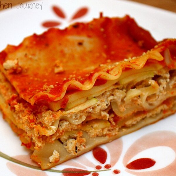 Vegan Zucchini Lasagna