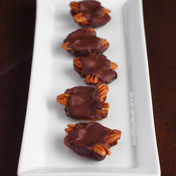 Vegan Pecan Caramel Clusters
