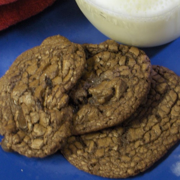 Super-Easy Vegan Double Chocolate Cookies
