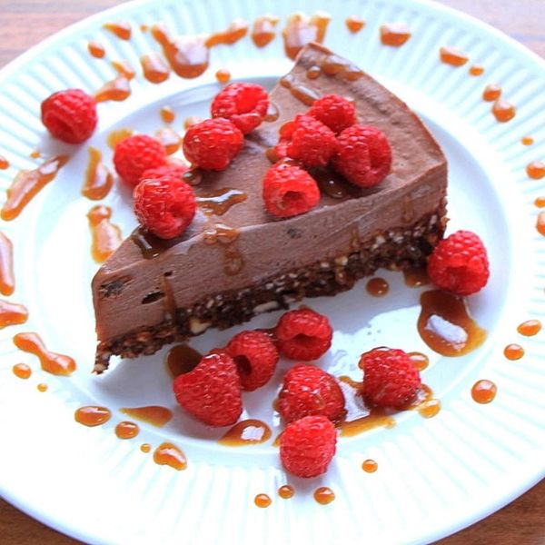 Vegan Frozen Banana-Chocolate Pie