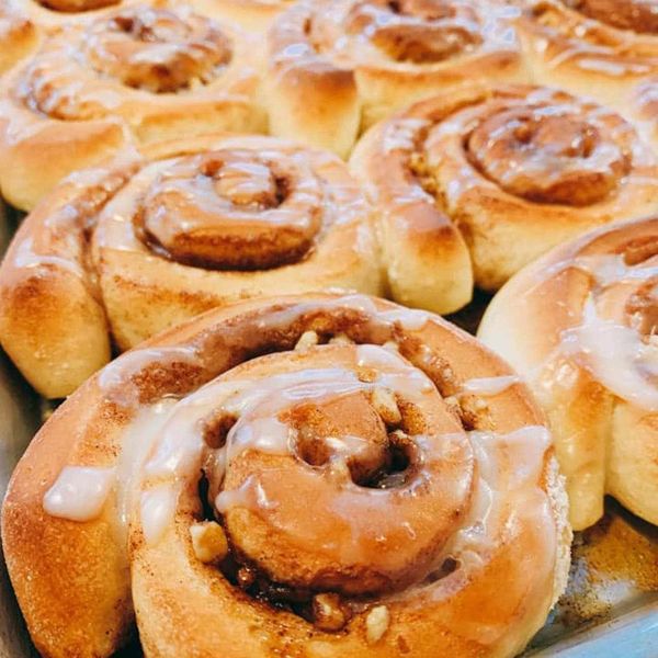 Vegan Bread Machine Cinnamon Rolls