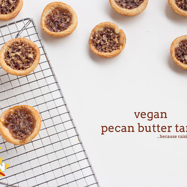 Vegan Pecan Butter Tarts