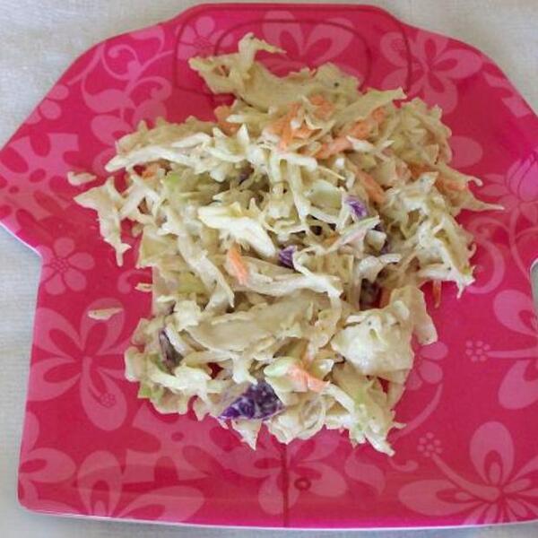 Healthy Vegan Coleslaw