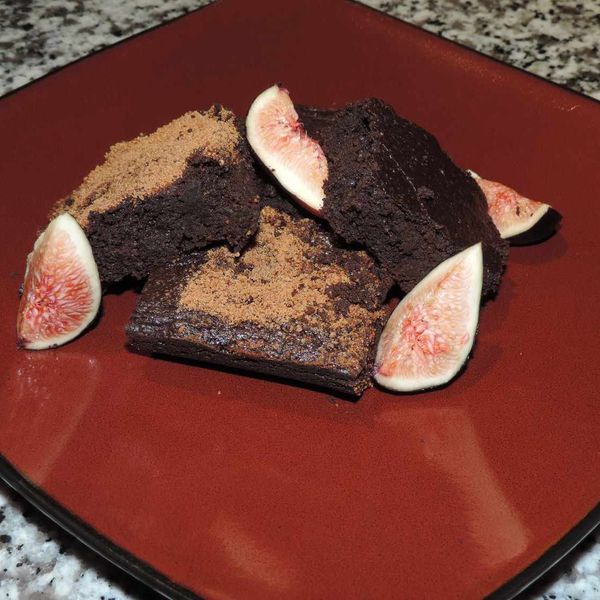 Chewy Vegan Zucchini Brownies