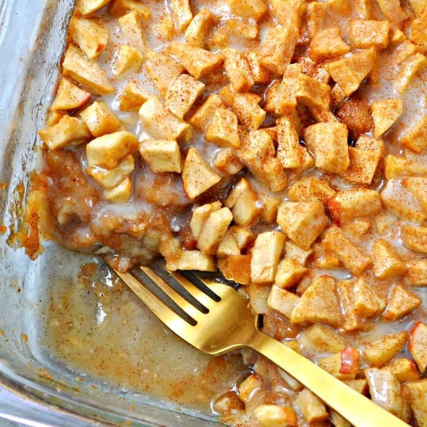 Vegan Apple Pie Bread Pudding