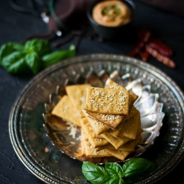Vegan Cheese Crackers