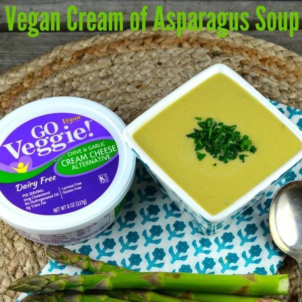 Vegan “Cream” Of Asparagus Soup