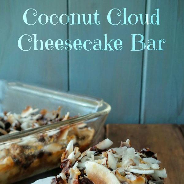 Vegan Coconut Cheesecake Bar