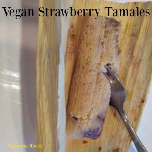 Vegan Strawberry Tamales
