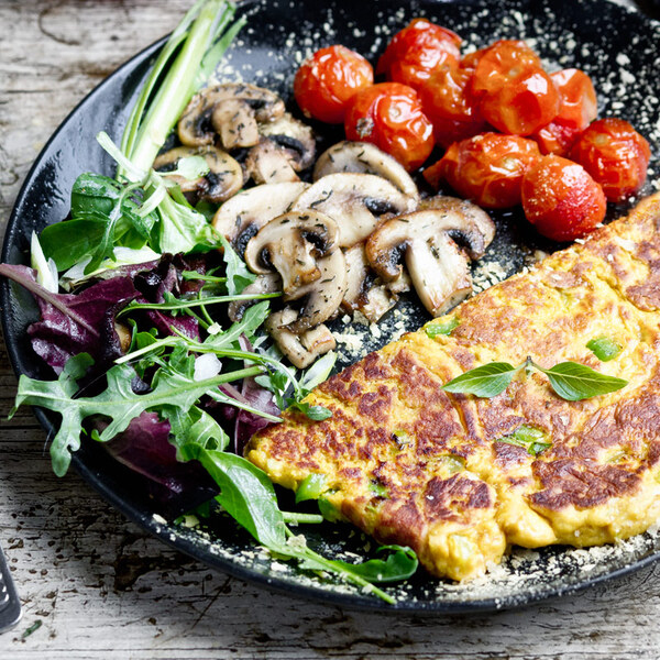 The perfect vegan omelette