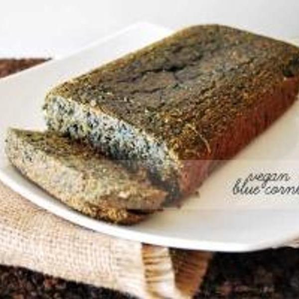 Vegan Blue Cornbread