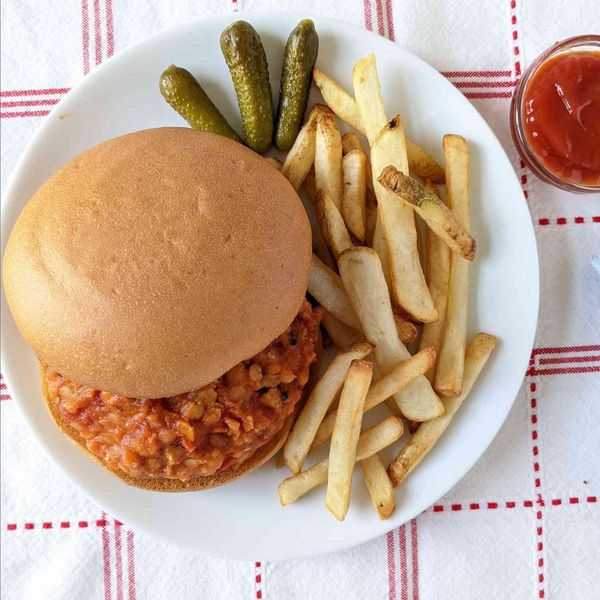 Vegan Lentil Sloppy Joes