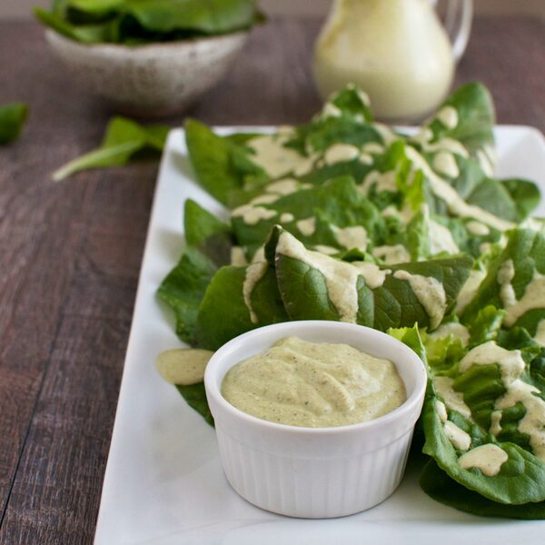 Vegan Caesar Pesto Dressing