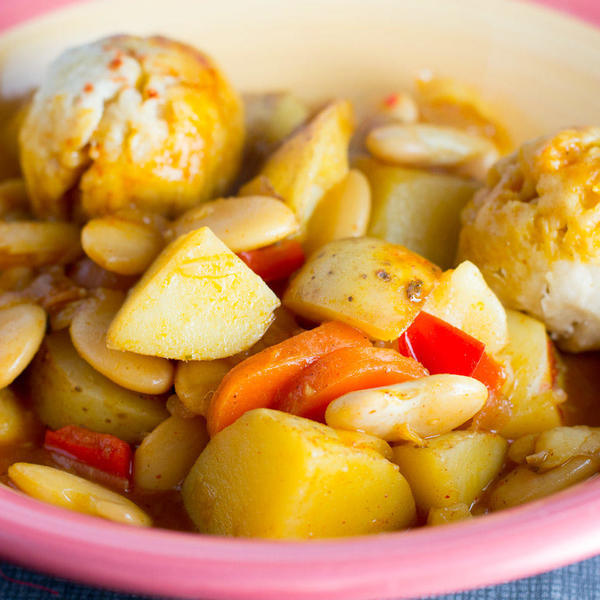 Vegan Smoky Bean Hotpot Recipe