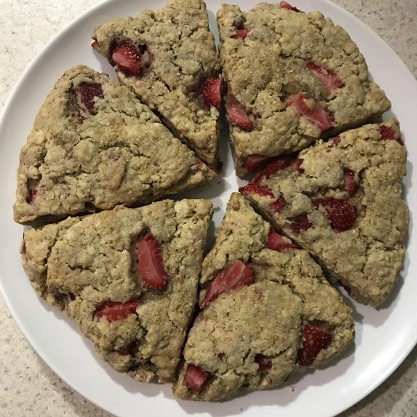 Oatmeal Cinnamon Scones Vegan