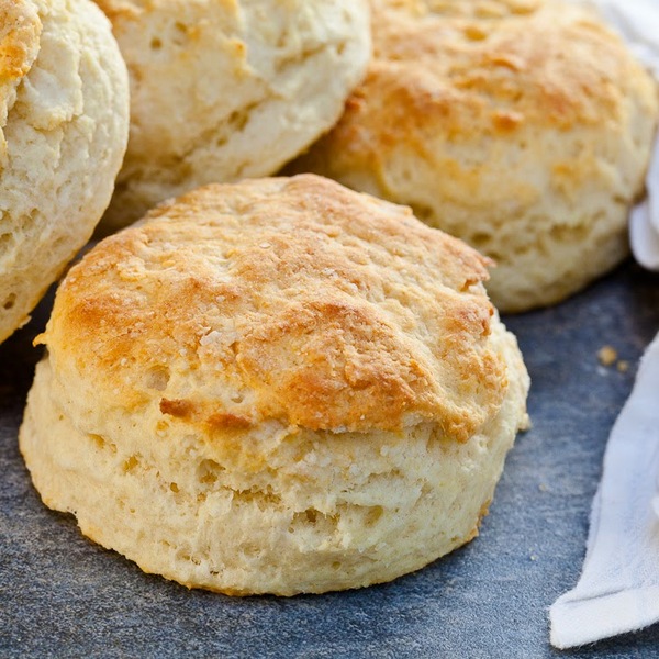 Vegan Moist and Fluffy Biscuits