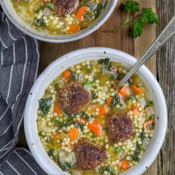 Vegan Italian Wedding Soup