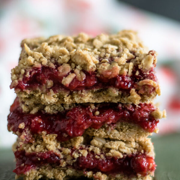 Vegan Strawberry Pie Bars