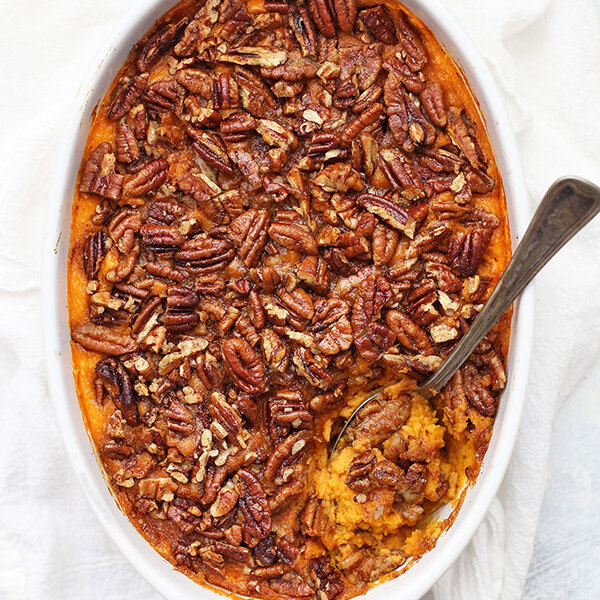Paleo (or Vegan!) Sweet Potato Casserole