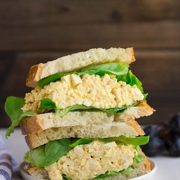 Vegan Egg Salad Sandwich