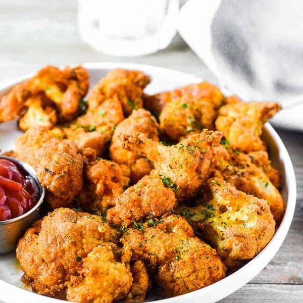 Cauliflower Nuggets (Vegan, Gluten-Free)