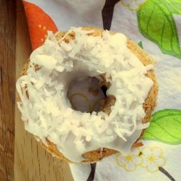 Vegan Lemon Coconut Donuts