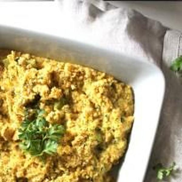 Vegan Cornbread Stuffing