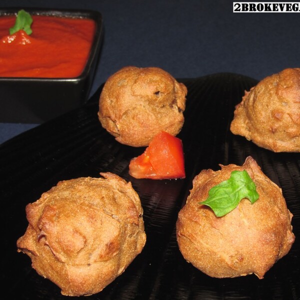 Gluten Free Vegan Meatball Bread