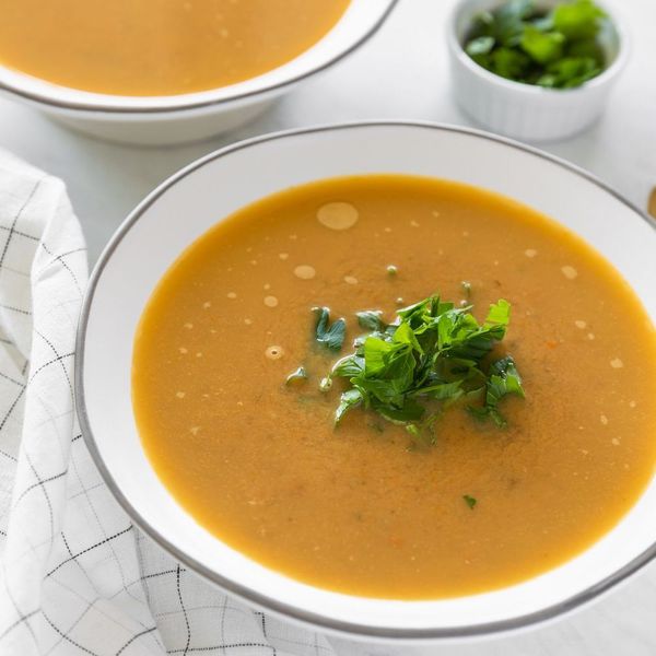 Vegetarian and Vegan Roasted Chestnut Soup